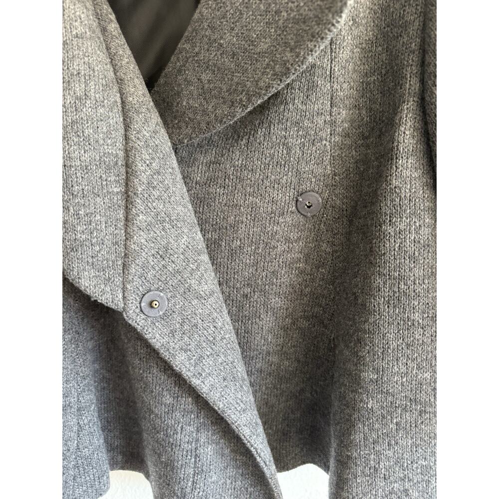 Designer Vintage MK2K gray bolero jacket Size M, Cropped With Bell Sleeves Y2K - Picture 6 of 11